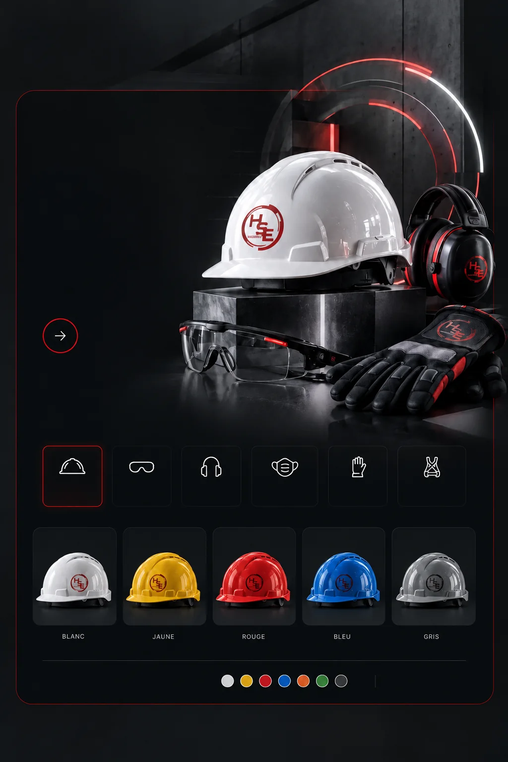Équipements de protection individuelle HSE Industrie